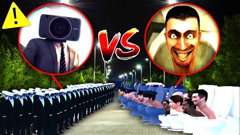 I FOUND SKIBIDI TOILET ARMY AND CAMERA MAN ARMY IN REAL LIFE!! (HUGE ...