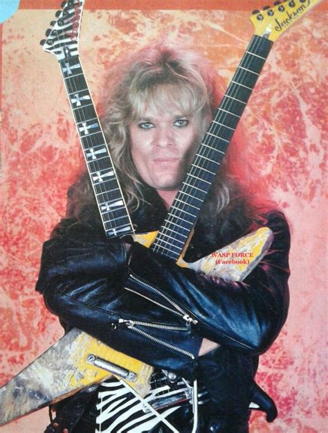 Chris Holmes in W.A.S.P. #ChrisHolmes #wasp | Holmes, Chris, Heavy metal