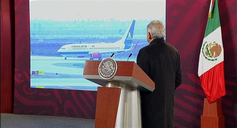 Amlo Inaugura Mexicana De Aviación Desde Palacio Nacional Periodico Hidrocalido Digital