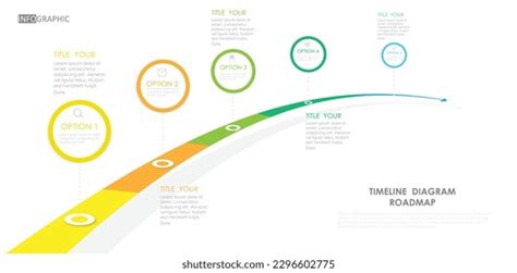 Business Project Arrow Roadmap Timeline Diagram Infographic Roadmap