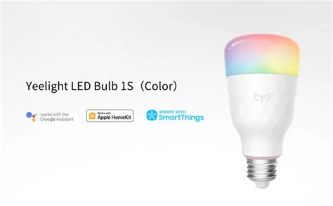 Xiaomi Yeelight Led Bulb 1s Colour Rgb Smart Bulb