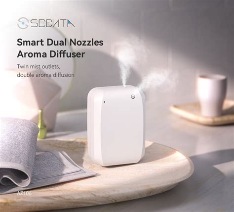 Double Spray Diffuser Electric Home Aroma Bluetooth Control Scenta