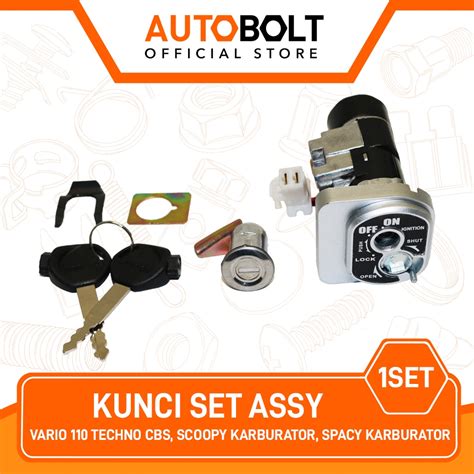 Jual Kunci Kontak Set Plus Jok Vario Cbs Techno Scoopy Spacy Lama