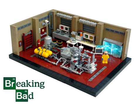 Wallpaper Show Walter White Tv Lab Lego Crystal Interior