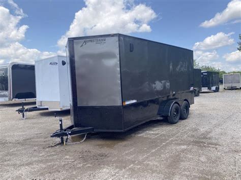 2024 Homesteader Trailers 7 X 16 FT ENCLOSED CARGO TRAILER 7 FT INT HT