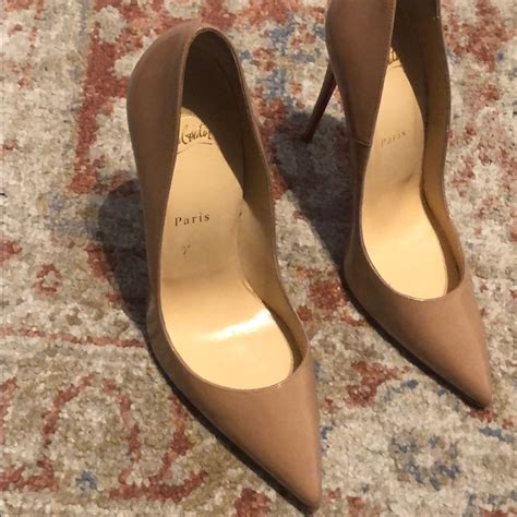 Christian Louboutin So Kate Nude Worn Twice Gem