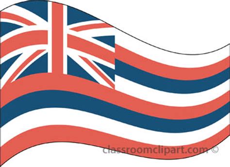 hawaii state flag - Clip Art Library