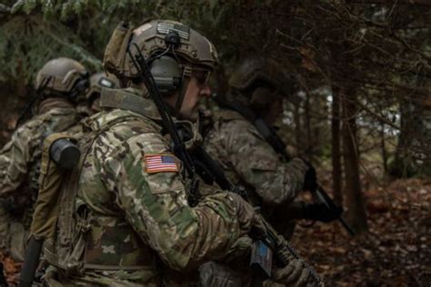 Green Berets With 1st Battalion 10th Special Forces Group Airborne