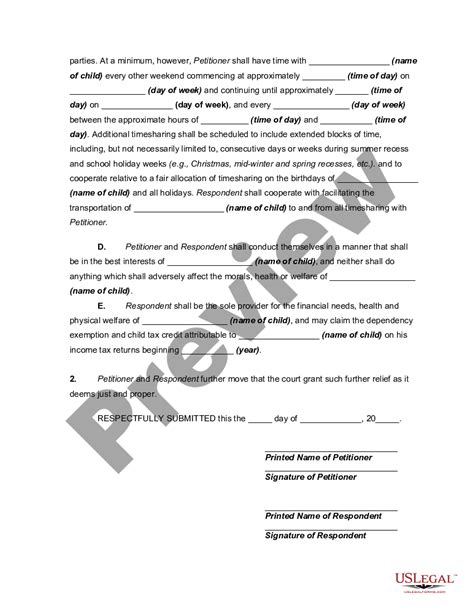 Texas Joint Motion To Modify Or Amend Divorce Decree Modify Divorce Us Legal Forms