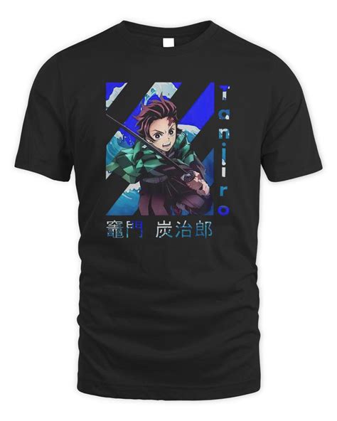 Demon Slayer Merch Tanjiro Kamado T Shirt Rugung