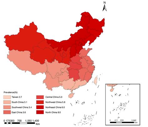 Regional Differences In Prevalence Of Stroke Among Adults Aged ≥40 Download Scientific