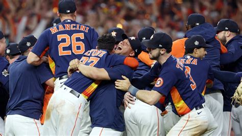 Houston Astros Win 2022 World Series Against Phillies Nbc 5 Dallas Fort Worth