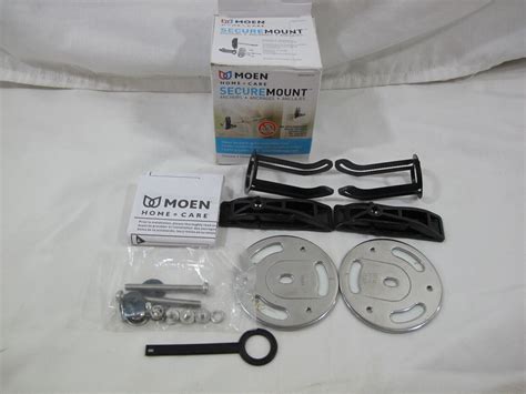 NEW Moen Secure Mount SMA1000CH Pair Of Grab Bar Anchors CHROME 1