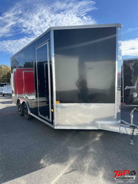 2024 Alcom 8 5 X 16 Stealth V Nose 7K Cargo Enclosed Trailer In