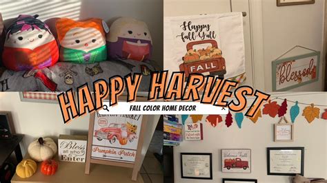 VLOGTOBER 2022 DAY 13 FALL DECOR COZY AUTUMN HOME YouTube