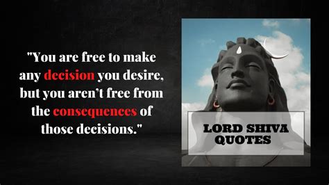 Inspiring Lord Shiva Quotes On Karma Trust YouTube