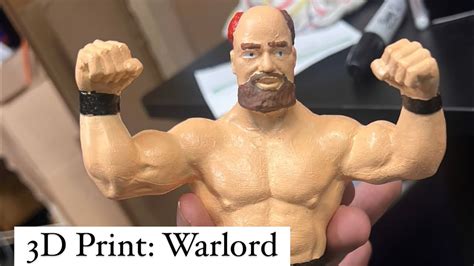 Creating LJN Action Figures From 3D Printing The Warlord YouTube