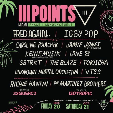 Miami S Iii Points Festival Announces Year Anniversary Dates And