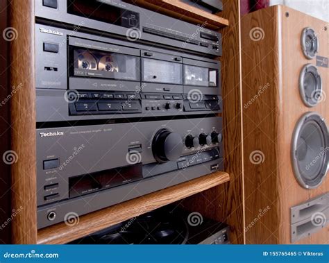 Toronto Canada November 18 2019 Technics Stereo Audio Components