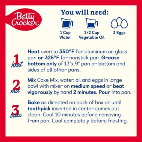 Betty Crocker Delights Super Moist German Chocolate Cake Mix