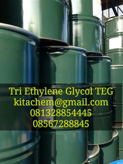 Specialty Chemical Additives Tri Ethylene Glycol Teg