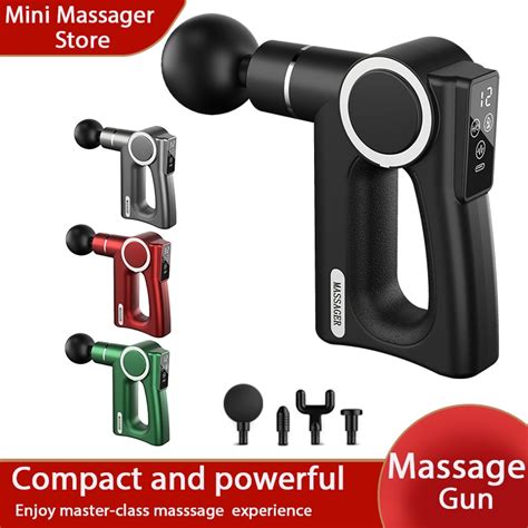 Mini Fascia Gun Vibration Massage Portable Small Massager Muscle