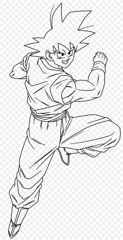 Line Art Drawing Goku DeviantArt PNG 1600x3127px Line Art Arm Art