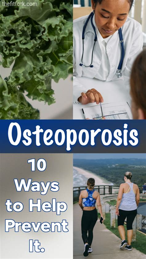 10 Ways To Help Prevent Osteoporosis