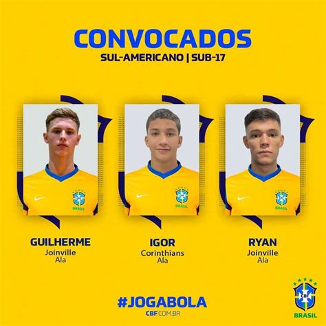 Seleção Brasileira é Convocada Para O Sul Americano Sub 17 Lnf