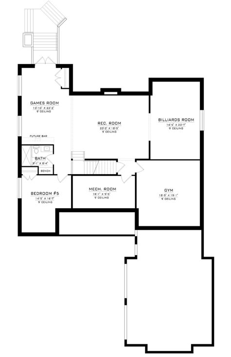 Farmhouse Style House Plan 4 Beds 35 Baths 3235 Sqft Plan 1086 14