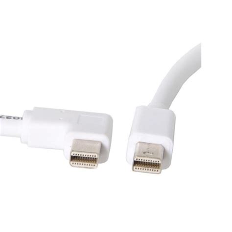 Mini DisPlayport de ángulo recto personalizado de 90 grados a mini DP