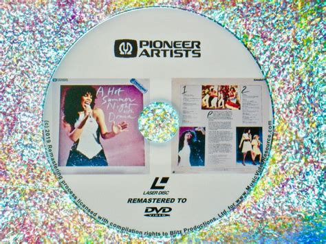 Donna Summer A Hot Summer Night 1983 DVD Remastered From LaserDisc To DVD Music Video Resource