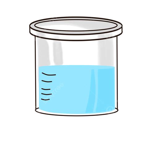 Un Vaso De Precipitados Azul Png Un Vaso De Precipitados Azul Png