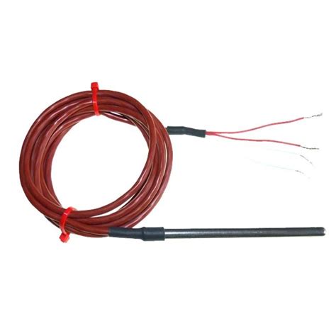 General Purpose Pt Probe With Silicone Rubber Lead Type Prt