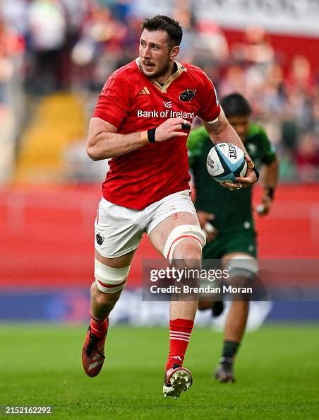 Limerick Ireland 11 May 2024 Tom Ahern Of Munster During The