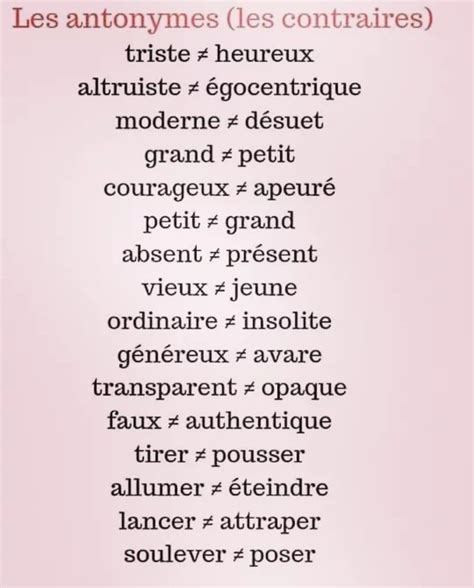 French Vocabulary Artofit