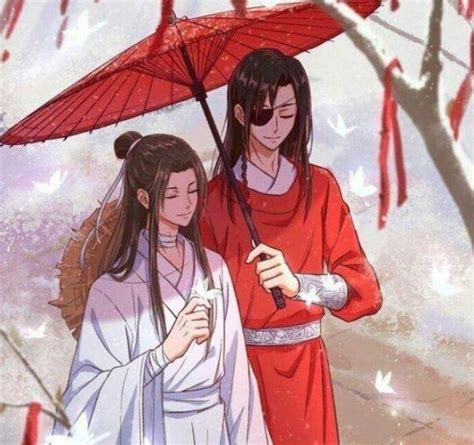 《天官賜福》官方海報，楓葉花憐初遇圖亮點很甜，是「情侶」身高 每日頭條