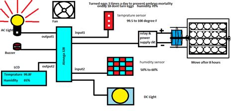 Schematic Circuit Diagram For Egg Incubator