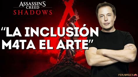 ELON MUSK ARREMETE CONTRA ASSASSINS CREED SHADOWS YouTube