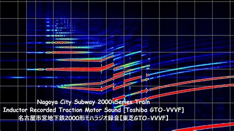 Nagoya City Subway Series Train Inductor Recorded Traction Motor