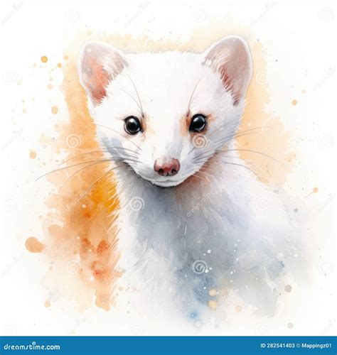 Ermine Generative Ai Stock Illustration Illustration Of Card 282541403