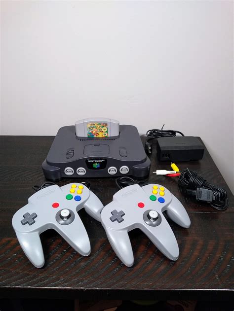 Nintendo 64 N64 Console With 2 Original Controllers New AC - Etsy