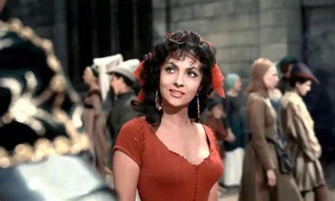 Gina Lollobrigida As Esmeralda In The 1956 Film Of The Hunchback Of