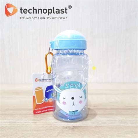 Jual Technoplast Tiny Tedy Bottle Sport 560ml Botol Air Minum Kreatif