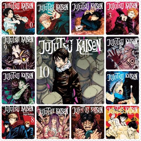 Mangá Jujutsu Kaisen vol 0 ao 19 Novo lacrado Português Shopee Brasil