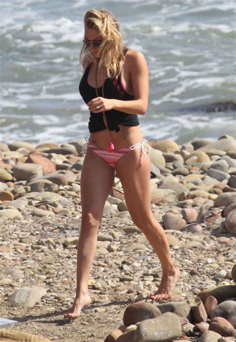 Leann Rimes Bikini Candids Beach In California April