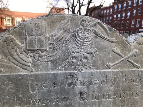 NEW ENGLAND FOLKLORE: Copp's Hill Burying Ground: Grave Art, Witch ...