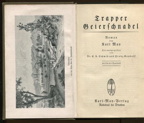 Trapper Geierschnabel Roman Bis Tausend Karl May S