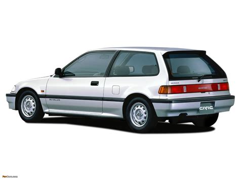 Photos Of Honda Civic Hatchback Ef 198891 1600x1200