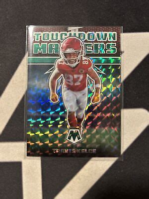 Travis Kelce 2022 Mosaic Touchdown Masters Green Mosaic TD 20 EBay